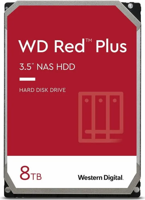 Hard Disk WD WD Red Plus 8TB SATA-III 5640RPM 256MB