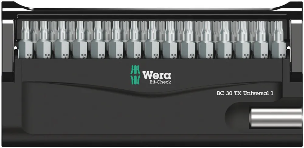 WERA Bit-Check 30 TX Universal 1 SB