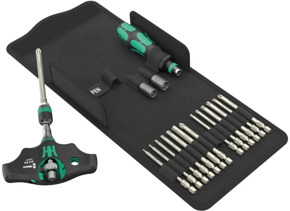 Set Unelte WERA Kraftform Kompakt 400 RA SHK Set 1, 19 piese