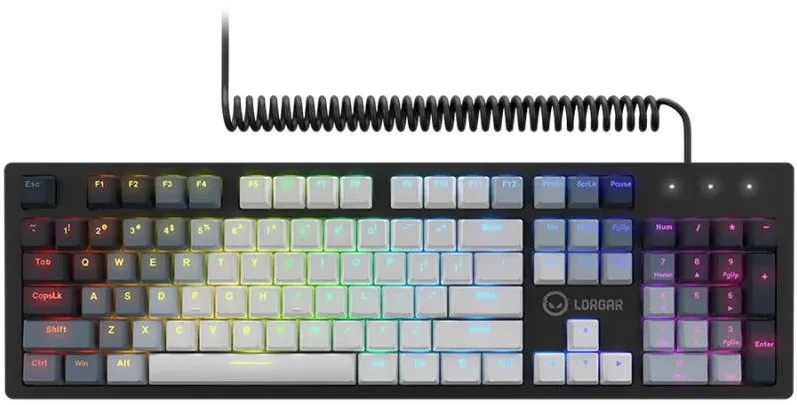 Tastatura LORGAR Gaming Azar 514 RGB Linear Dream Switch Mecanica