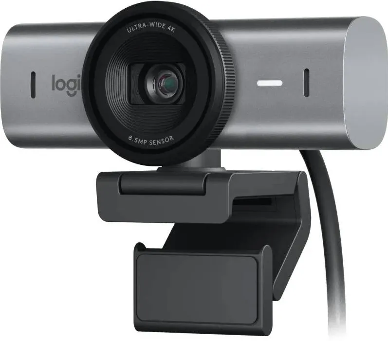 Camera Web LOGITECH MX Brio, 4K, USB-C, Graphite