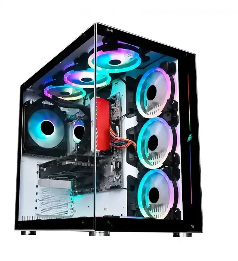 Carcasa PC 1st PLAYER Gaming SP8 WHITE