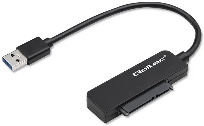 Adaptor QOLTEC Adaptor SATA SSD HDD 2.5 drive, USB 3.0