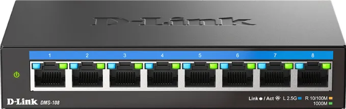 Switch D-Link 2.5Gigabit DMS-108/E