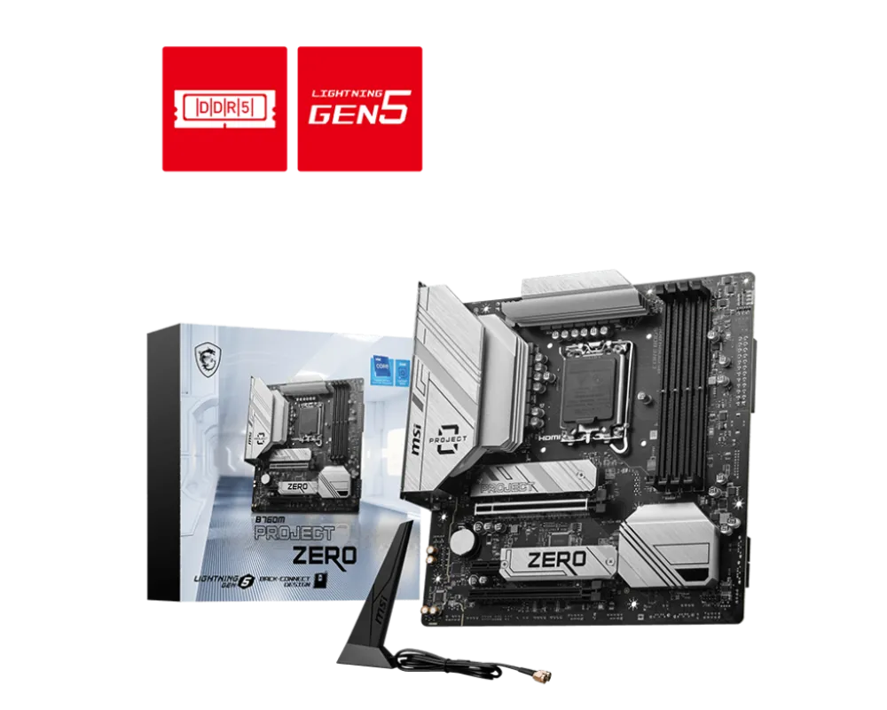 Placa de Baza MSI B760M PROJECT ZERO