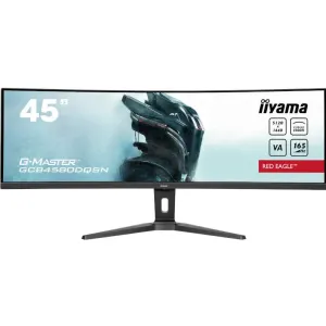 Monitor IIyama Gaming Red Eagle G-MASTER GCB4580DQSN-B1 Curbat 44.5 inch DQHD VA 0.8 ms 165 Hz HDR