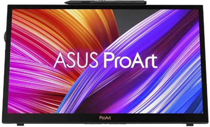 Monitor Asus Portabil IPS LED ProArt 15.6" PA169CDV, UHD (3840x2160), HDMI, Touchscreen, Boxe, Pivot (Negru)