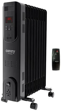 CAMRY | Heater | CR 7810 | Oil Filled Radiator | 2000 W | Number of power levels 3 | Black