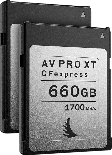 Card de Memorie Angelbird CFexpress AV PRO XT (Match Pack Canon EOS C300 MK3 C500 MK2) (R1700) 660GB 2 PACK