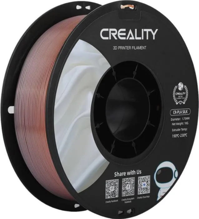 Filament CREALITY CR-Silk PLA Filament (curcubeu)
