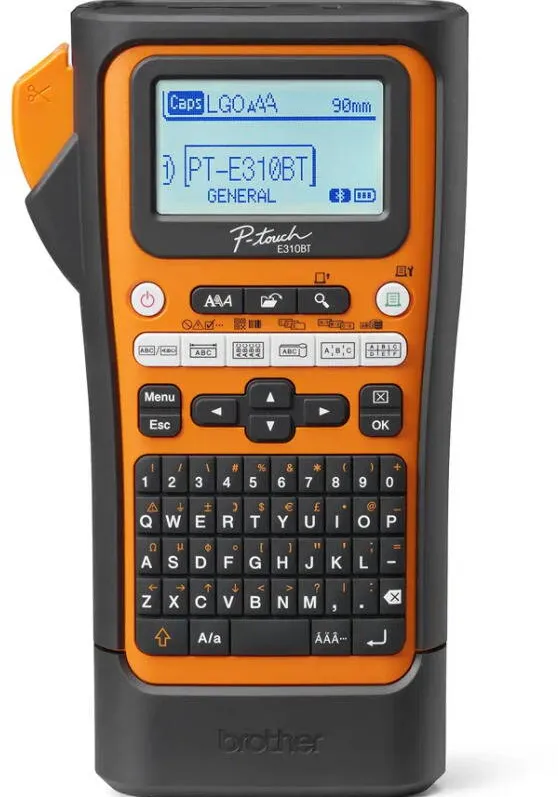 Consumabil Termic Brother PT-E310BTVP, Termica, Monocrom, Banda 18 mm, Bluetooth