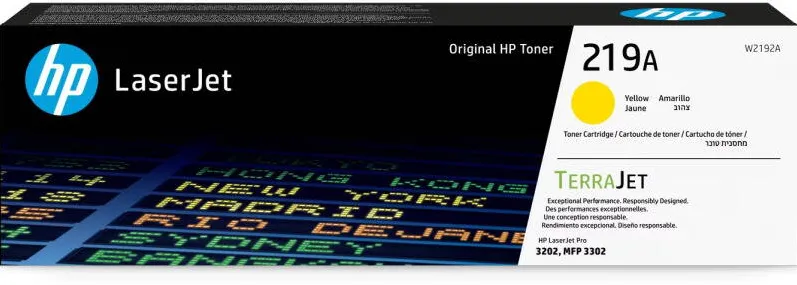 Toner imprimanta HP 219A Yellow