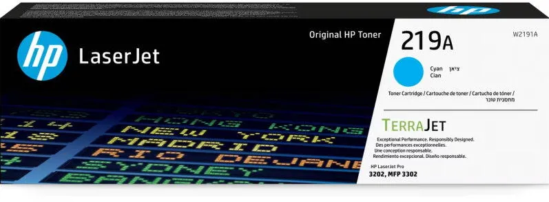 Toner imprimanta HP 219A Cyan