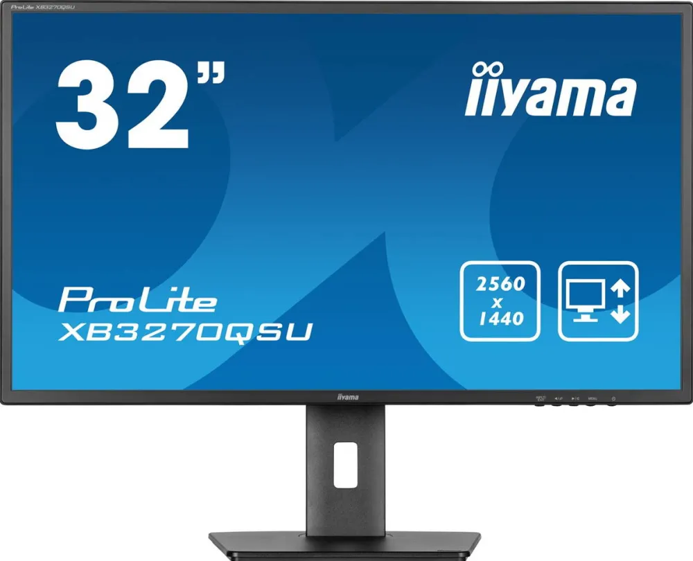Monitor IIyama ProLite XB3270QSU-B1 31.5 inch QHD IPS 3 ms 100 Hz