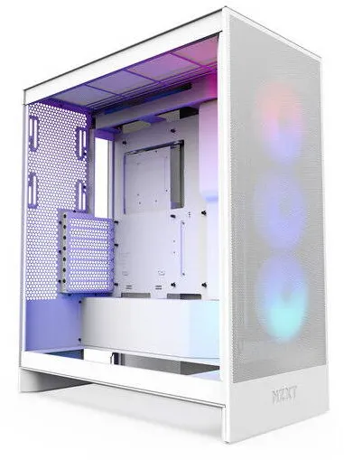 Carcasa PC NZXT H7 Flow 2024 RGB White