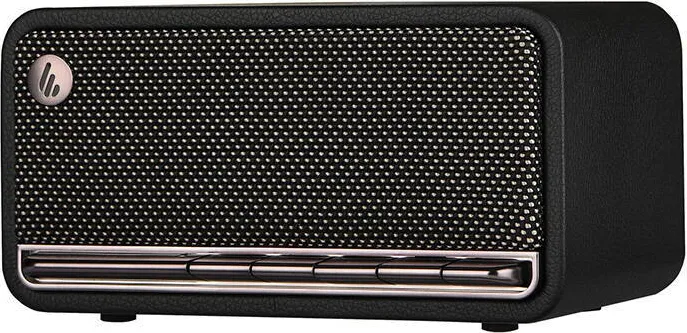Edifier MP230-BK, portabile bluetooth,RMS: 20W (10W+10W), BT 5.0, AUX, microSD, USB, built-in Li-ion pana la 10h (2600mAh),retro design (vintage radio 1960s),MDF,black