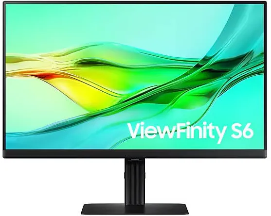 Monitor Samsung ViewFinity S6 LS24D600UAUXEN 24 inch QHD IPS 5 ms 100 Hz USB-C HDR