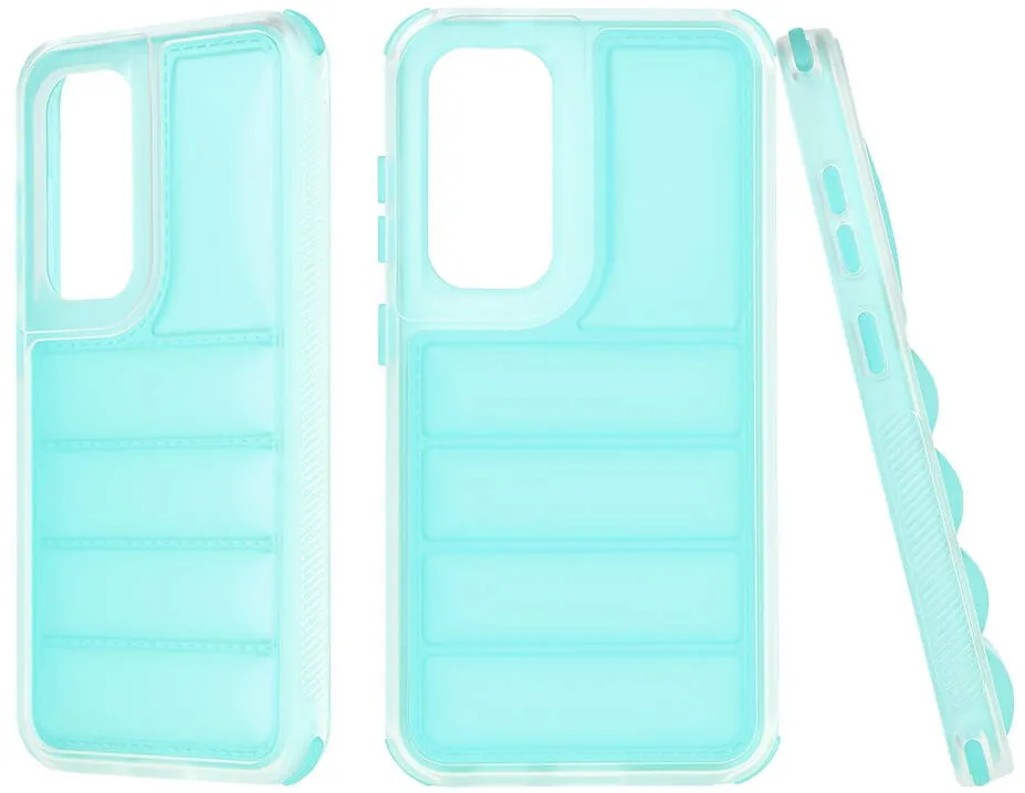 Techsuit Husa pentru Samsung Galaxy S24 - Techsuit Wave Shield - Turquoise