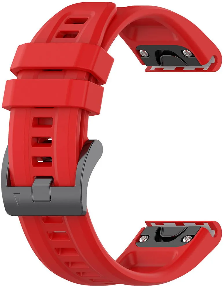 Techsuit Curea pentru Instinct 2S/2S Solar/Approach S70 42mm/fenix 7S Pro Sapphire Solar - Techsuit Watchband QuickFit 20mm (W060) - Red