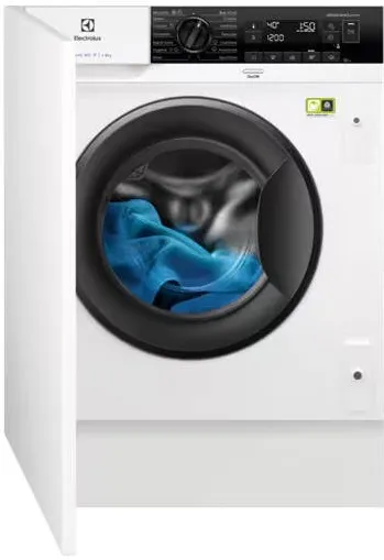 ELECTROLUX Masina de spalat rufe incorporabila EW8F348SCI, 8 kg, 1400 RPM, Inverter, Clasa A, SteamCare, Display LED, Alb