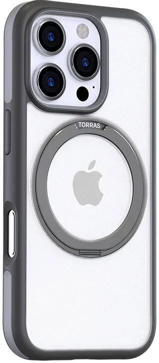 Torras Case Torras Ostand R Fusion dla iPhone 16 ProMax (Szare)