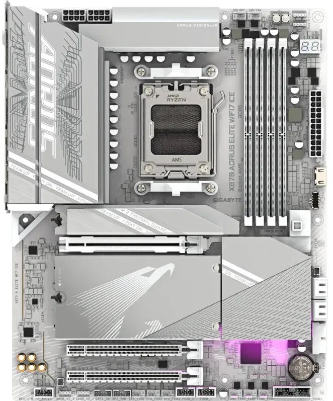 Placa de Baza GIGABYTE X870 AORUS ELITE WIFI7 ICE