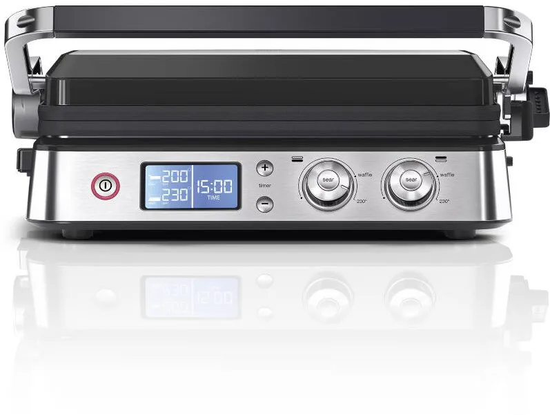 BRAUN Gratar electric MultiGrill 9 CG9040, 2000W, Argintiu/Negru
