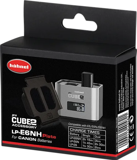 HAHNEL ProCUBE 2 Plate for Canon LP-E6/LP-E6N/LP-E6NH Batteries