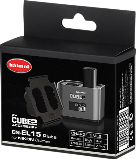 HAHNEL ProCUBE 2 Plate for Nikon EN-EL15 Baterie