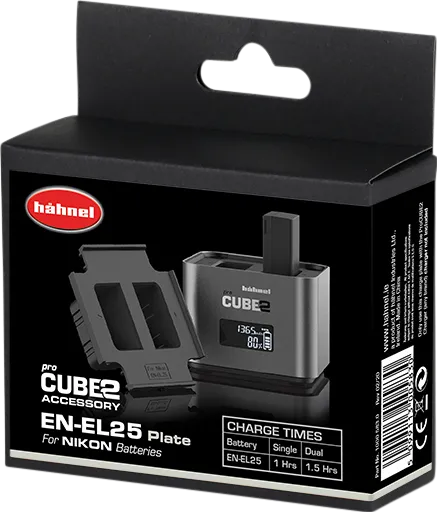 HAHNEL ProCUBE 2 Plate for Nikon EN-EL25 Baterie