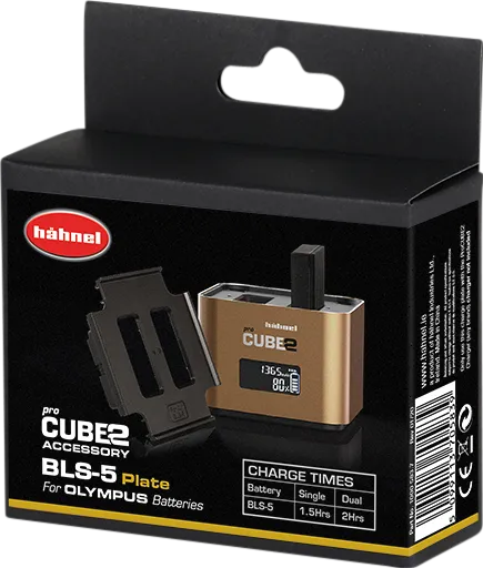 HAHNEL ProCUBE 2 Plate for Olympus BLS-5 Baterie