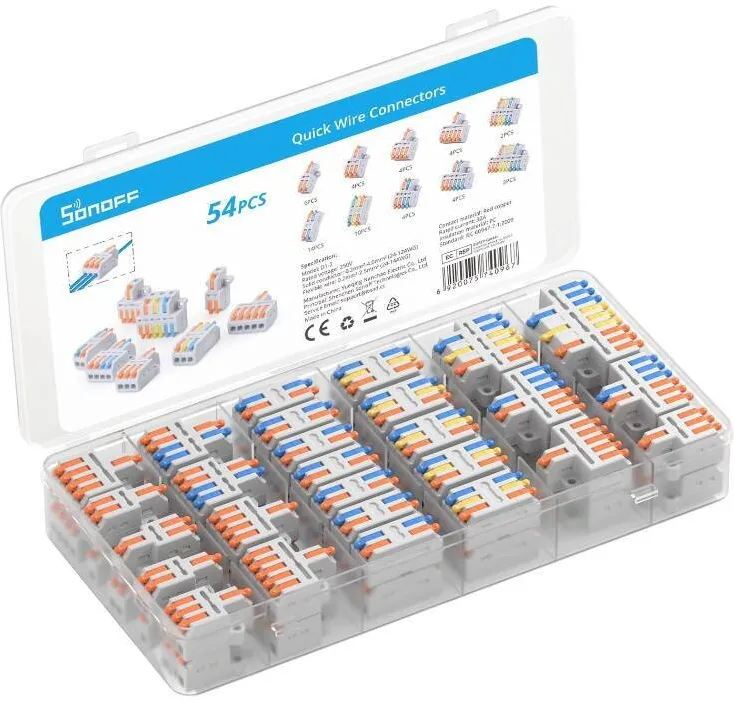 Sonoff Wire Splicing Connector pack Sonoff (54 pcs)