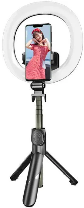 Trepied selfie Puluz LED