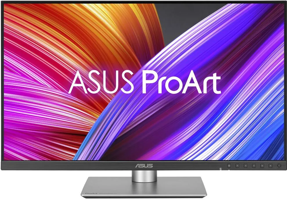 Monitor Asus IPS LED ProArt 23.8" PA24ACRV, QHD (2560 x 1440), HDMI, DisplayPort, Boxe, Pivot, 75Hz, Argintiu
