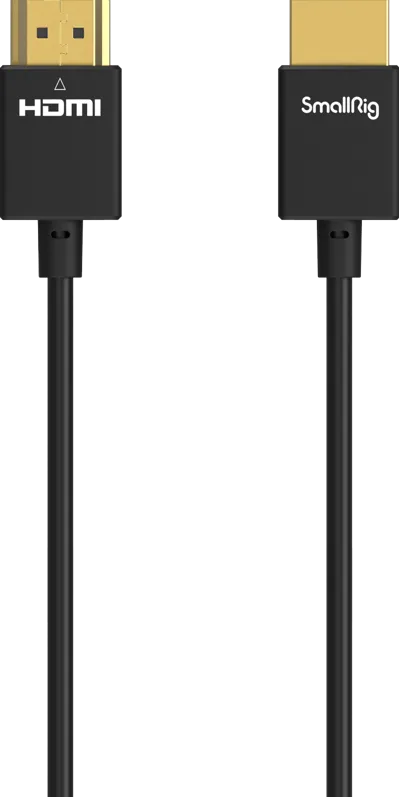 SmallRig 2957 HDMI Cable Data Cable (A to A) Ultra Slim 4K 55cm