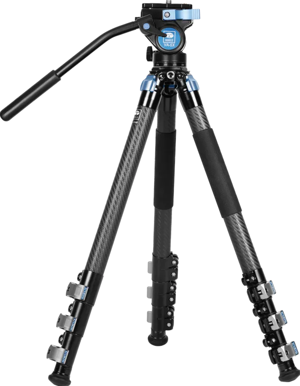 SIRUI Carbon Fiber Tripod Kit with VideoHead L-324F + VA-5X