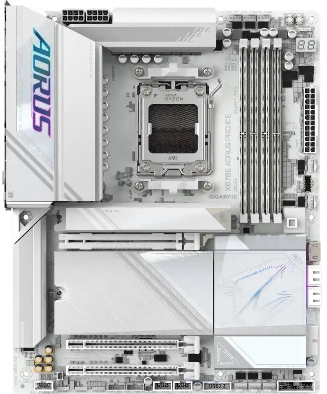 Placa de Baza GIGABYTE X870E AORUS PRO ICE