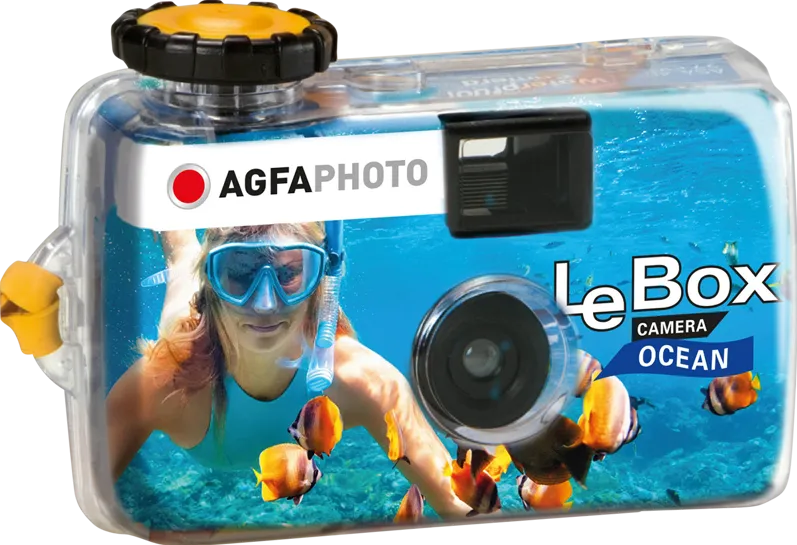Aparat foto compact AgfaPhoto LeBox Ocean