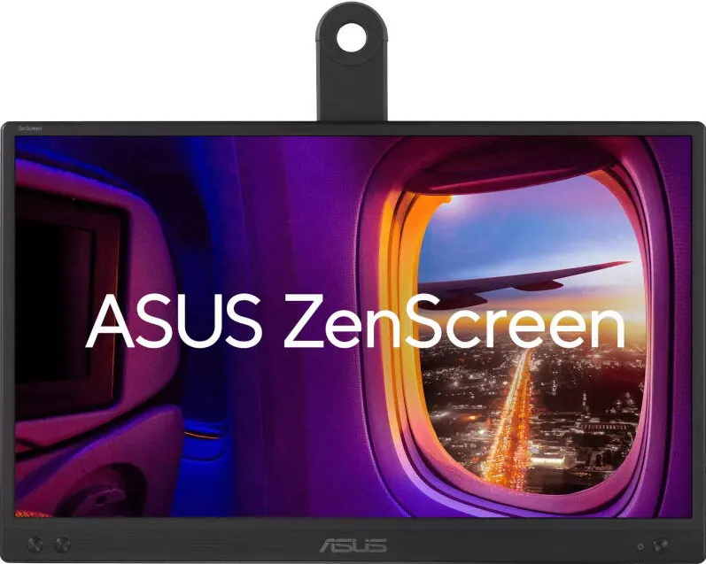 Monitor Asus Portabil ZenScreen MB166CR 15.6 inch FHD IPS 5 ms 60 Hz USB-C