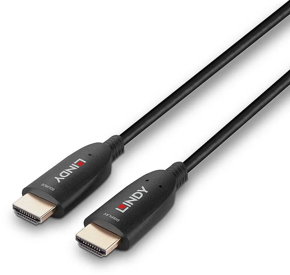 Lindy Cablu Lindy 20m HDMI 8k60, fibra optica