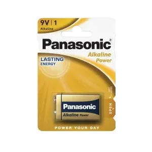 Panasonic "Alkaline Power Bronze" Battery, 9V
