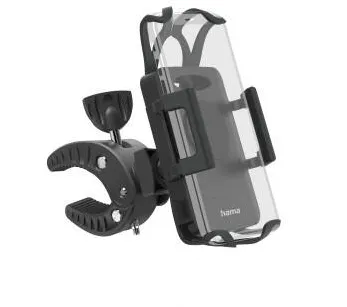 HAMA "Strong" Bicycle Mobile Phone Holder, 360-degree Rotation, Univers. for Sma