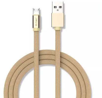 V-TAC CABLU MICRO USB 1M RUBY EDITON - AURIU