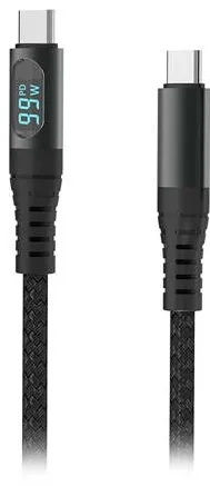 V-TAC Cablu tip c - tip c 1M cu afisaj