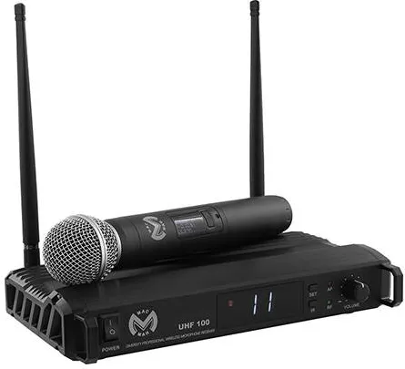 Microfon Mac Mah STATIE 1 MICROFON UHF DE MANA WIRELESS 660.69MHZ