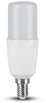 V-TAC Bec LED T37 E14 7.5W 6500K alb rece