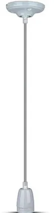 V-TAC Pendul tavan portelan soclu E27 - gri