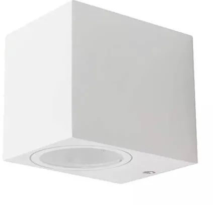 V-TAC Lampa perete soclu GU10 IP44 - alb