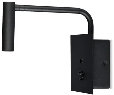 V-TAC Lampa LED perete 3W 3000K - negru