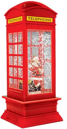 Forever light DECORATIUNE CRACIUN ILUMINAT MODEL CABINA TELEFONICA 105X105X260MM